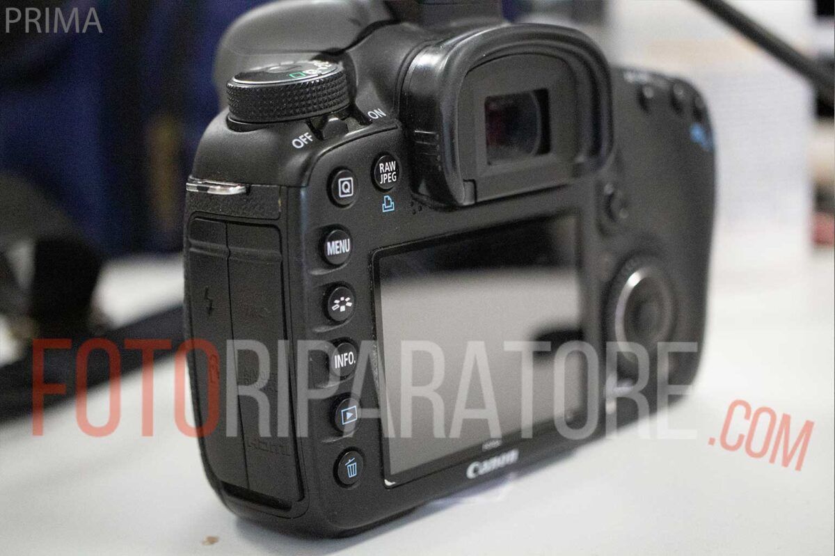 Canon 7d sostituzione mainboard