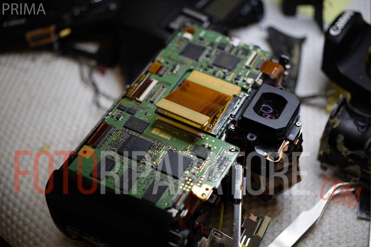 Canon 7d sostituzione mainboard