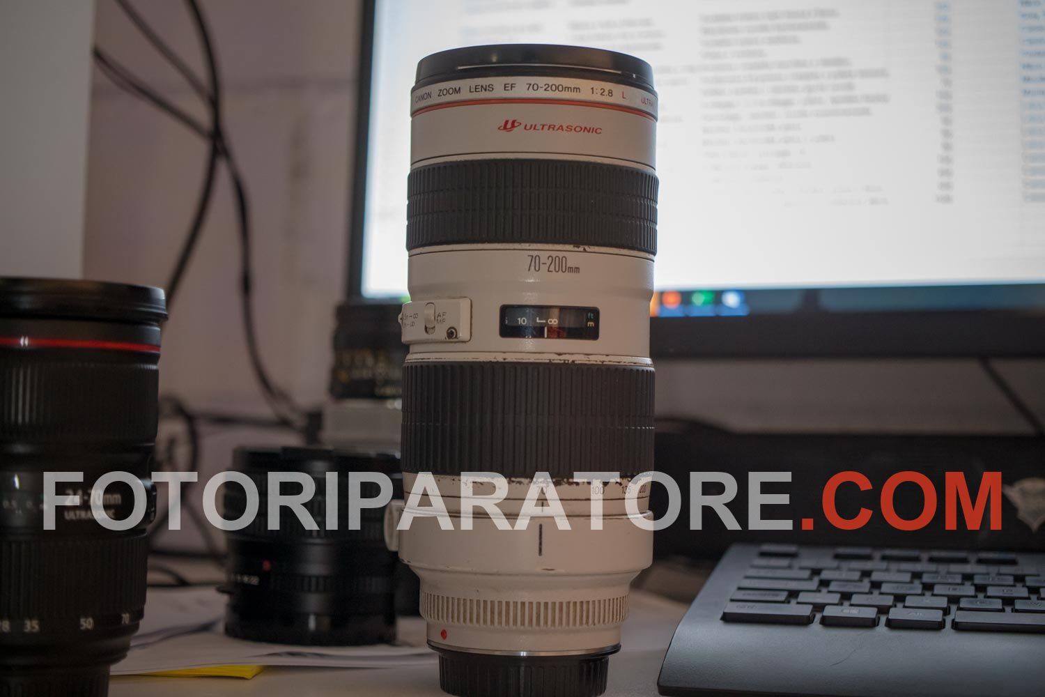 Canon 70-200mm 2.8 L IS USM Effettuata taratura AF e pulizia interna