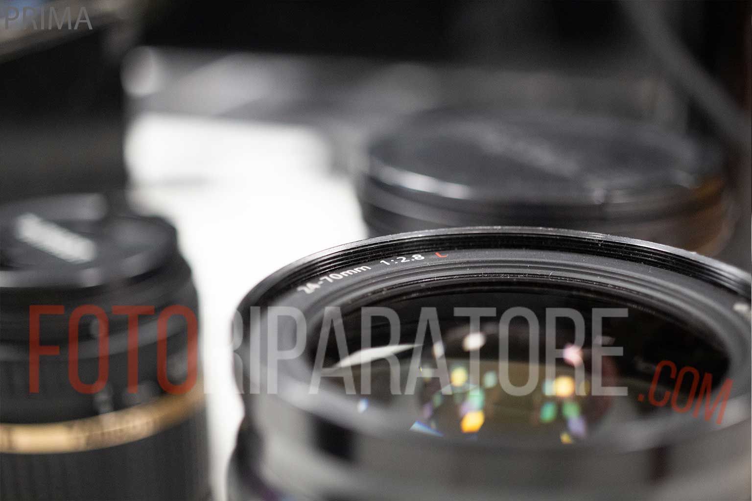 Diaframma chiuso Canon 24-70mm 2.8 L USM