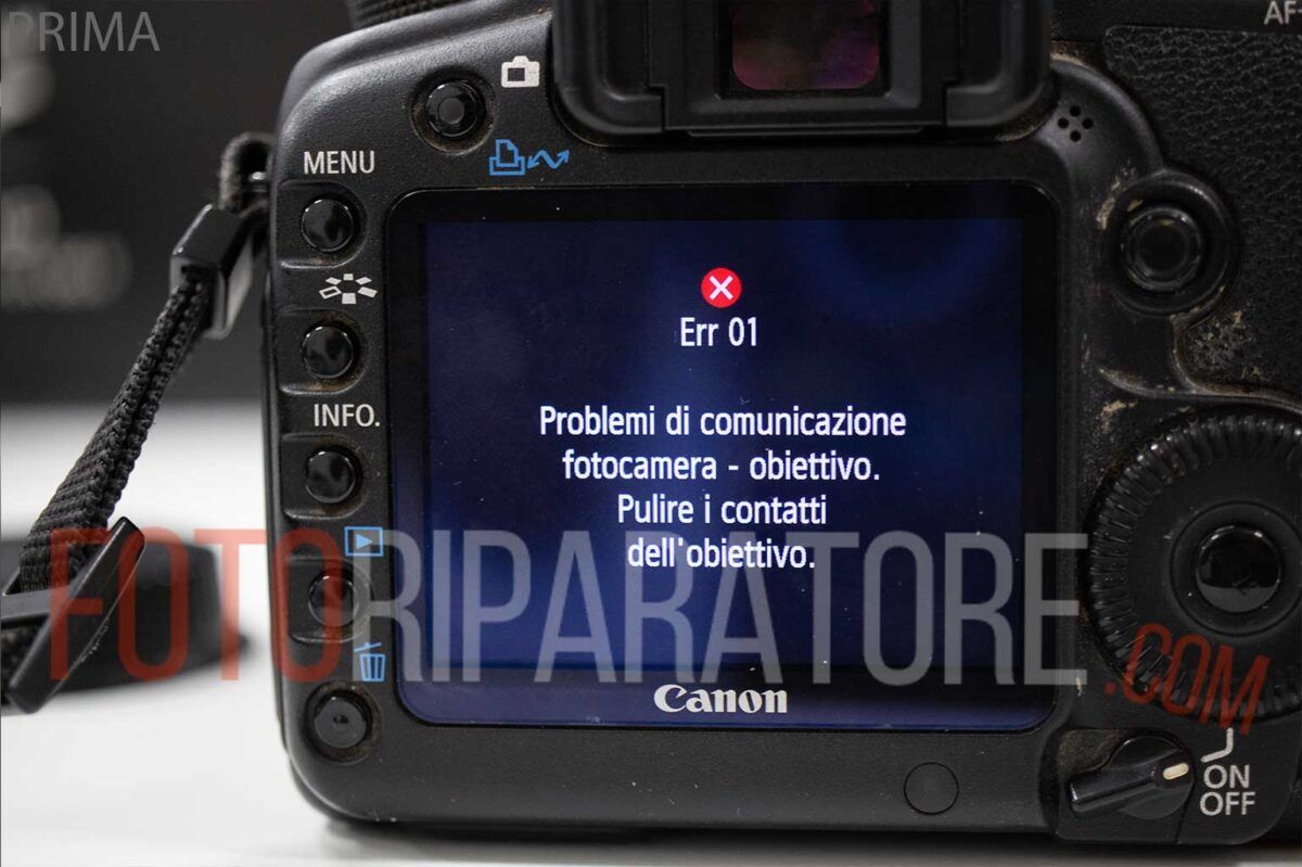 Diaframma chiuso Canon 24-70mm 2.8 L USM