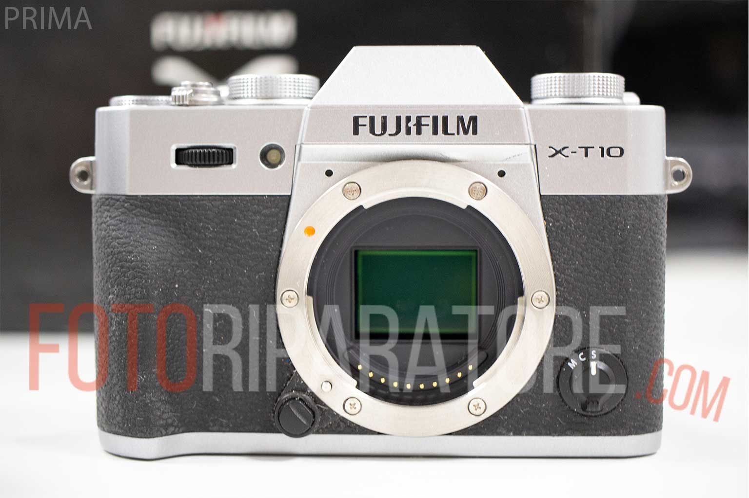 Fujifilm X-T10 non funziona il display, sostituzione completa LCD
