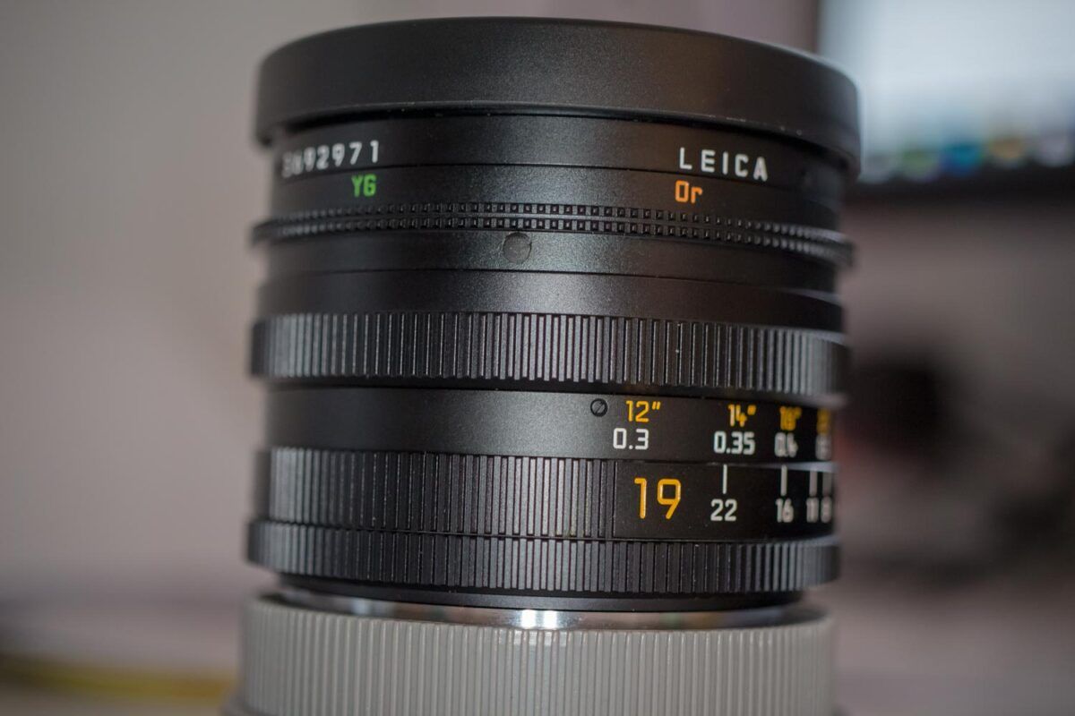 Obiettivo Leica R 19mm 2.8 V2