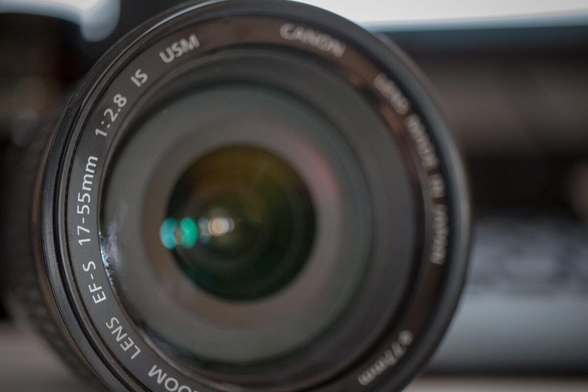 Lente frontale obiettivo Canon 17-55 2.8