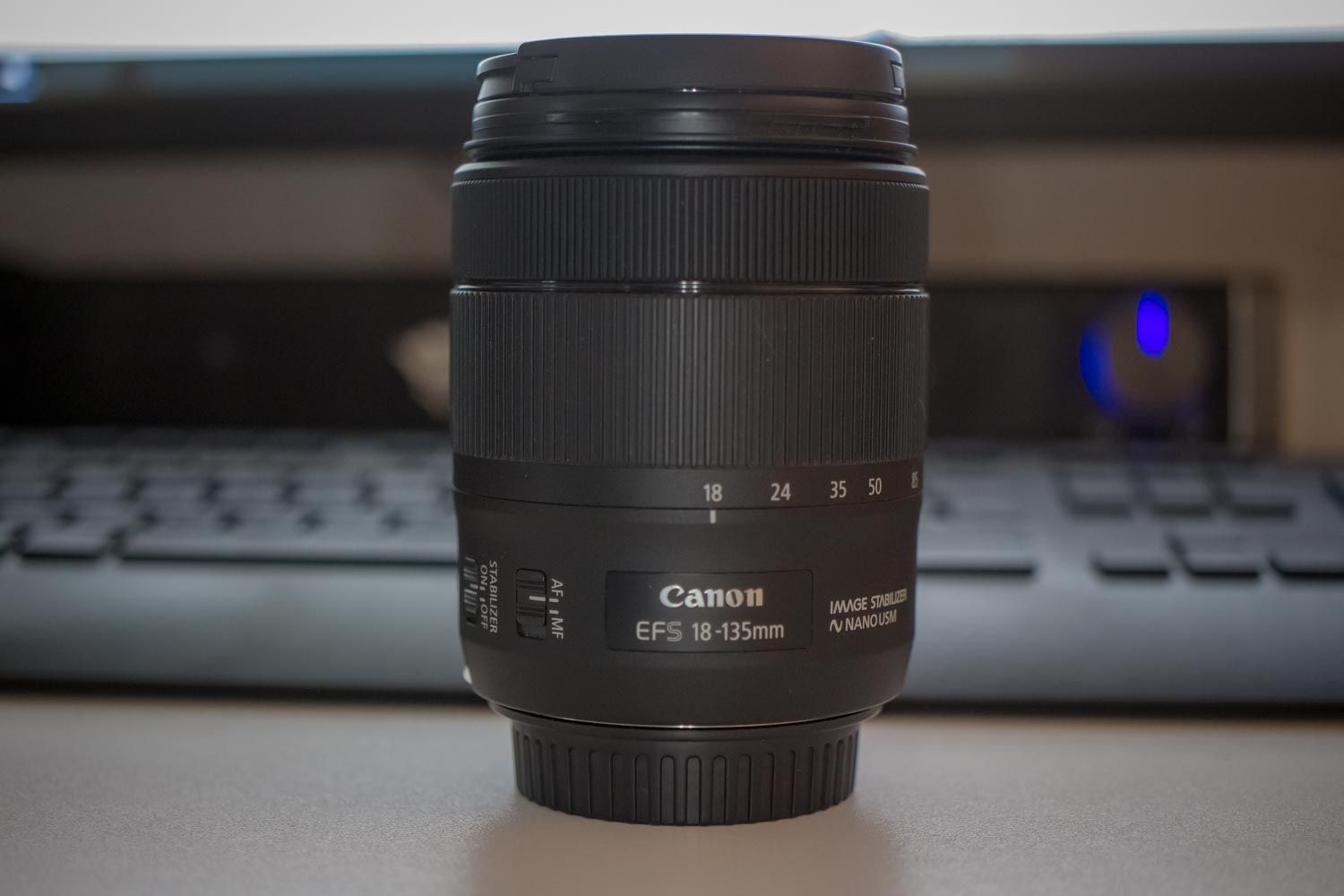 Canon 18-135mm Is USM con polvere interna: pulizia lenti