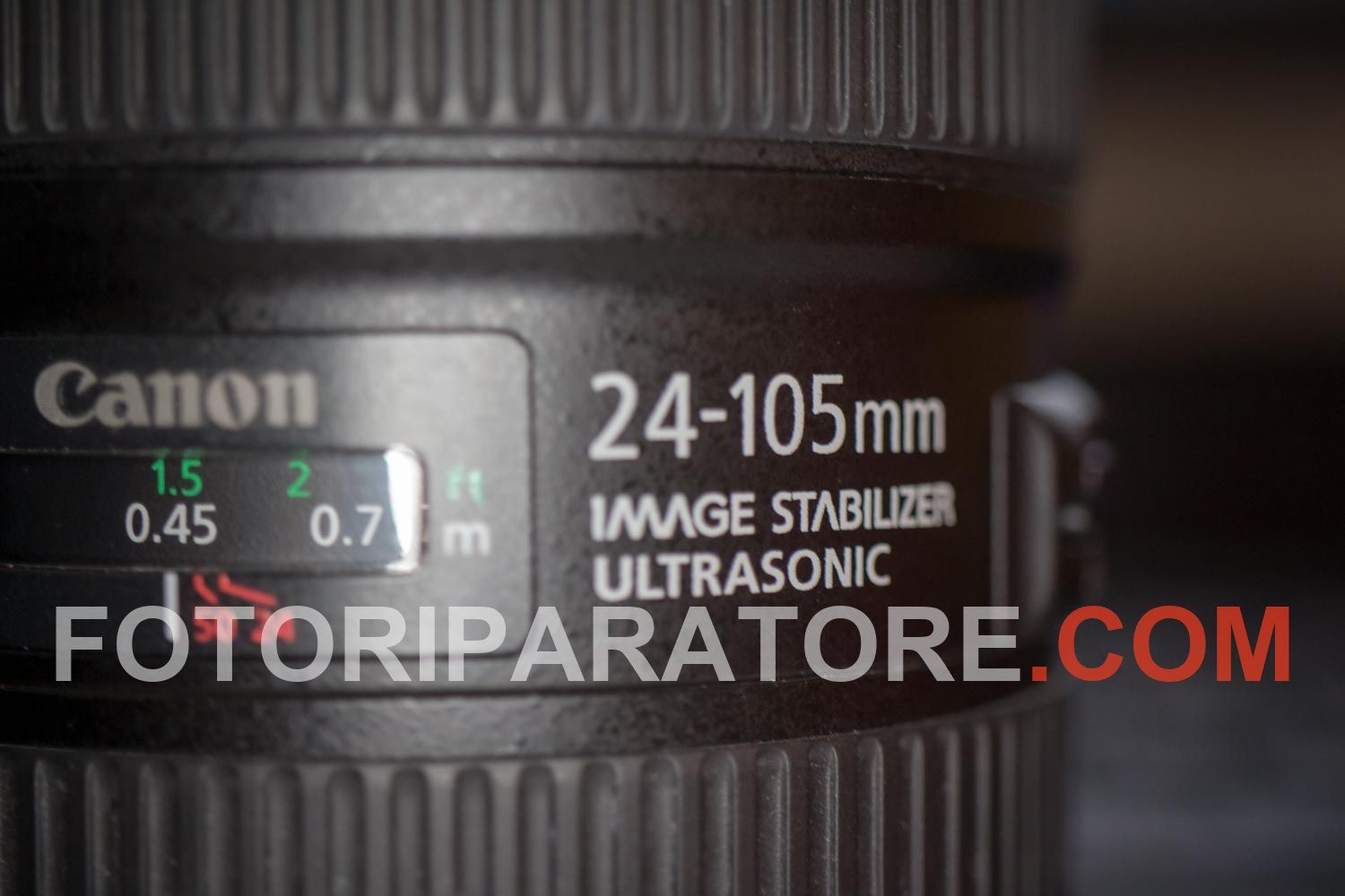 Canon 24-105 II autofocus non funzionante – sostituzione stabilizzatore