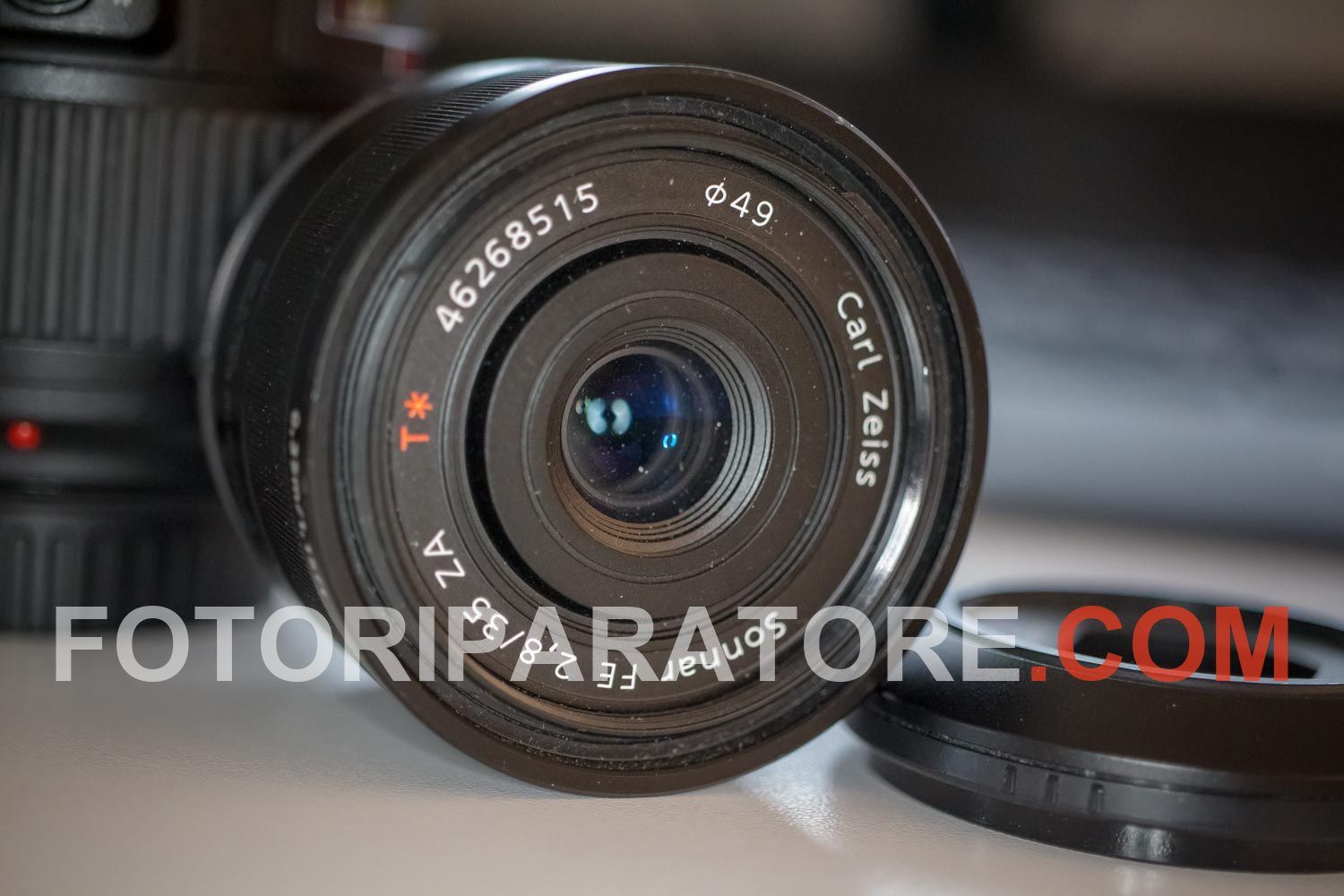 Sony 35mm 2.8 problemi autofocus: sostituzione motore autofocus e gruppo ottico