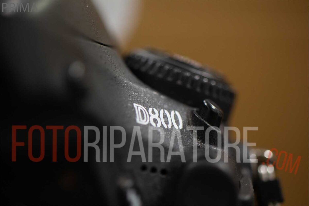 Nikon D800 Autofocus non funzionante