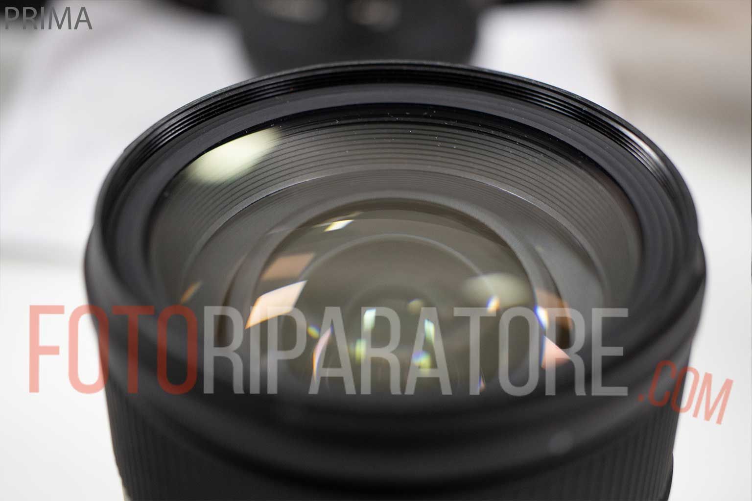 Riparazione Tamron 24-70  con zoom bloccato attacco Nikon
