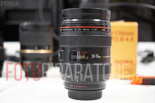 Err 01 Problemi di comunicazione Canon 24-70 2.8 L – Sostituzione gruppo diaframma.