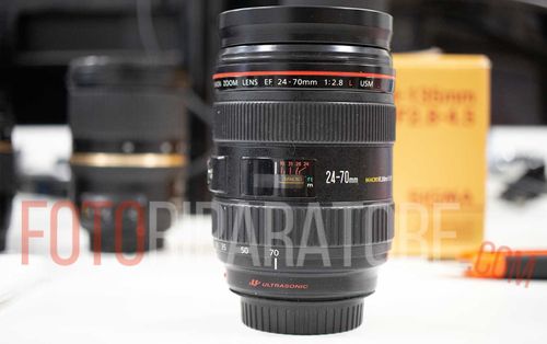 Canon 24-70mm: diaframma danneggiato e muffe interne