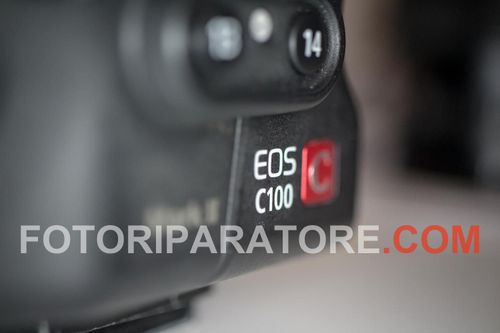 Canon C100 MII: pulizia sensore, passabasso,ventole e revisione completa
