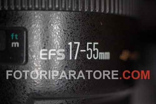 Canon 17-55mm 2.8 IS USM con diaframma bloccato: sostituzione gruppo diaframma.