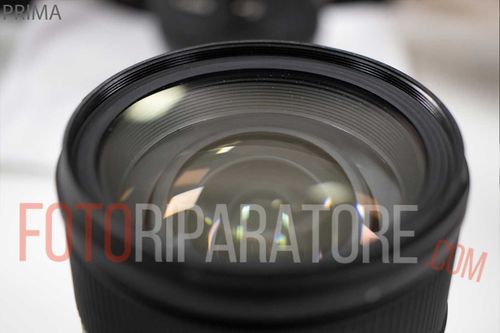 Riparazione Tamron 24-70 G2 Nikon con messa a fuoco bloccata