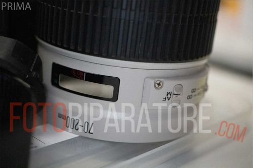Coating danneggiato Canon 70-200mm 2.8 L USM